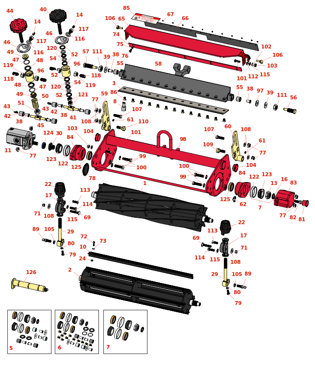 Toro Greensmaster 3000 Reel & Bedknife