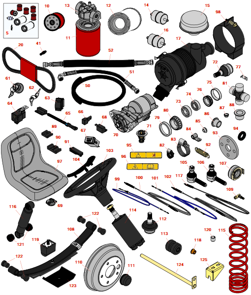 ᐅ • Toro Workman 3200 parts online - RDM Parts